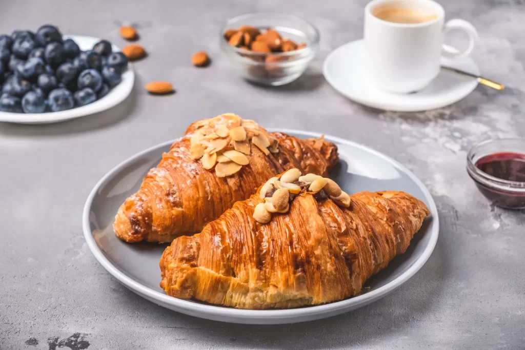 Yummy croissants filled with cream cheese- cream cheese recipes