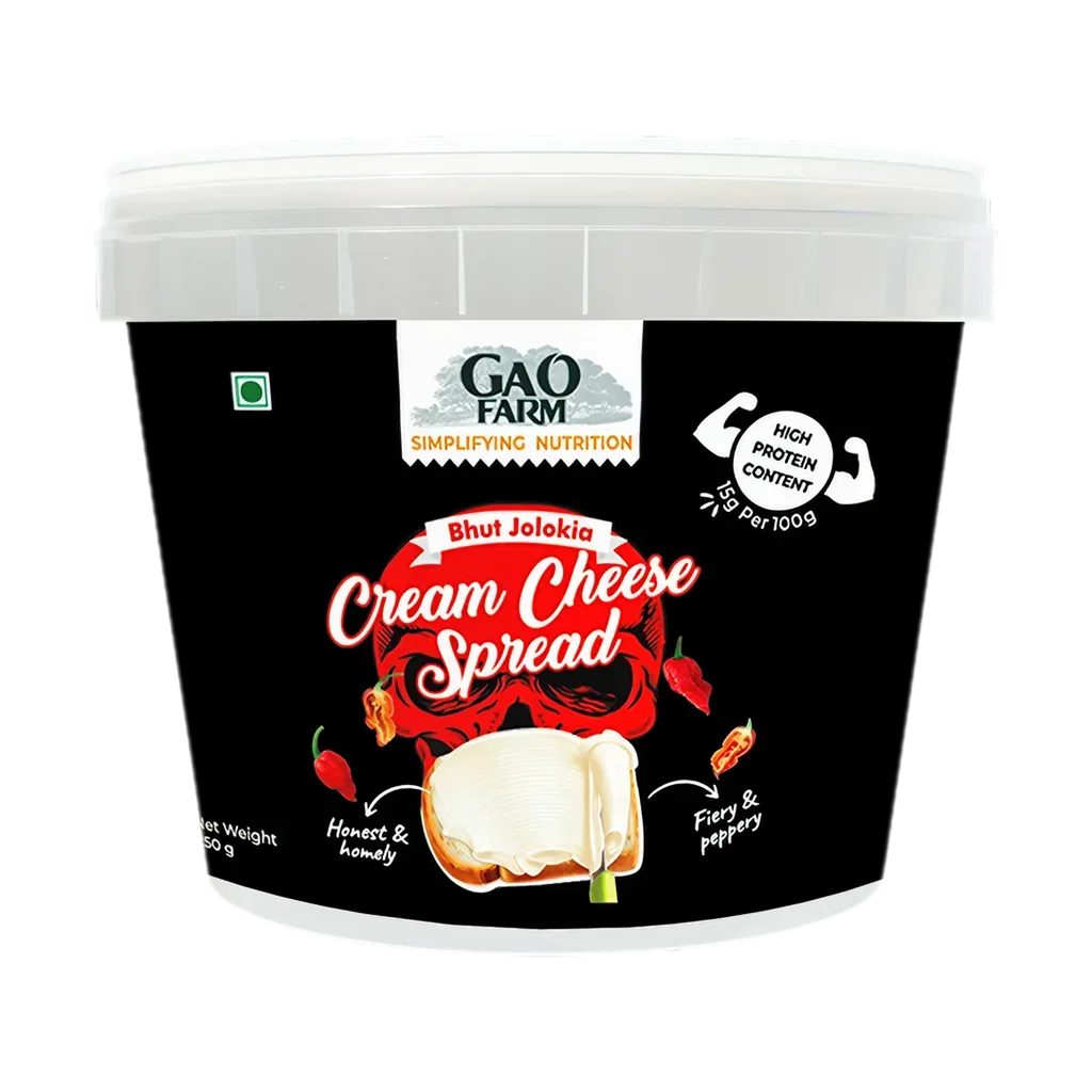 Bhut-Jolokia-1 High protein spicy cream cheese - Bhut jolokia flavour
