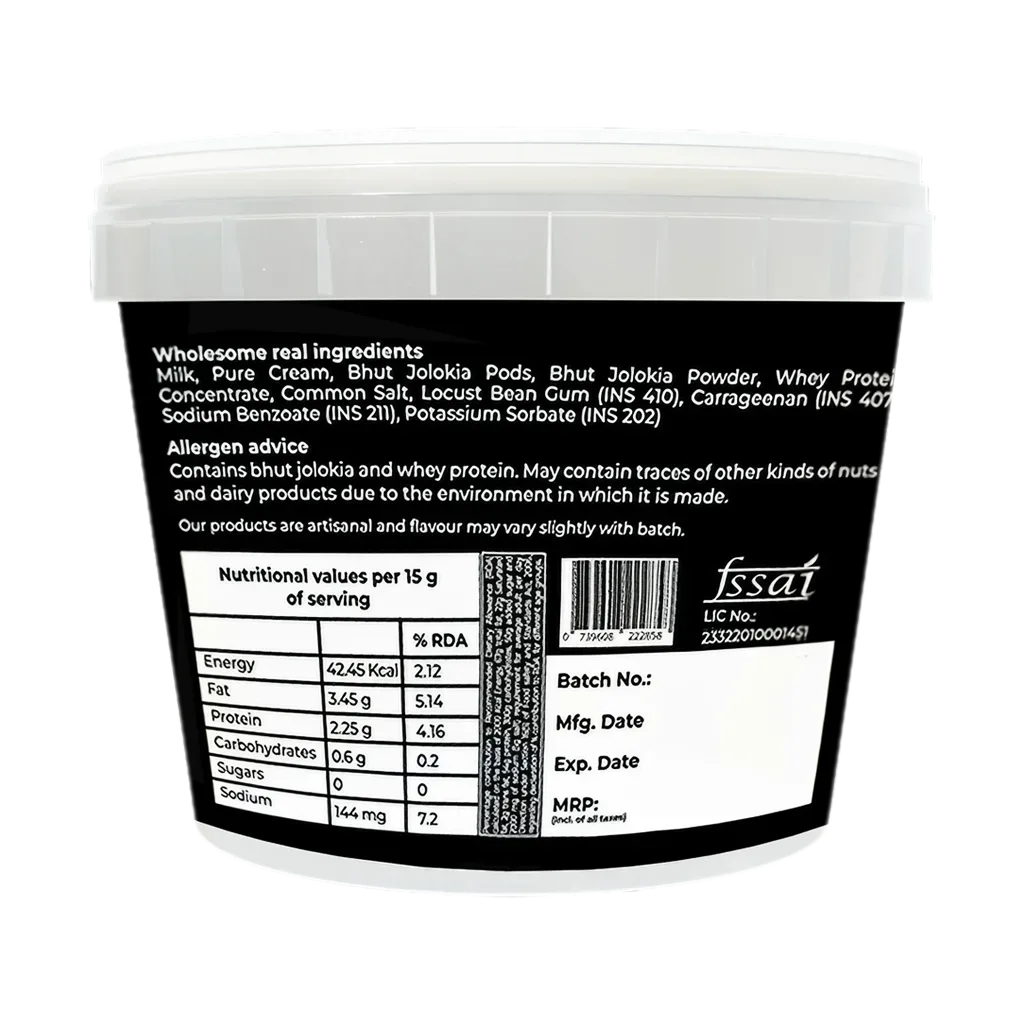 Spicy cream cheese - bhut jolokia cream cheese