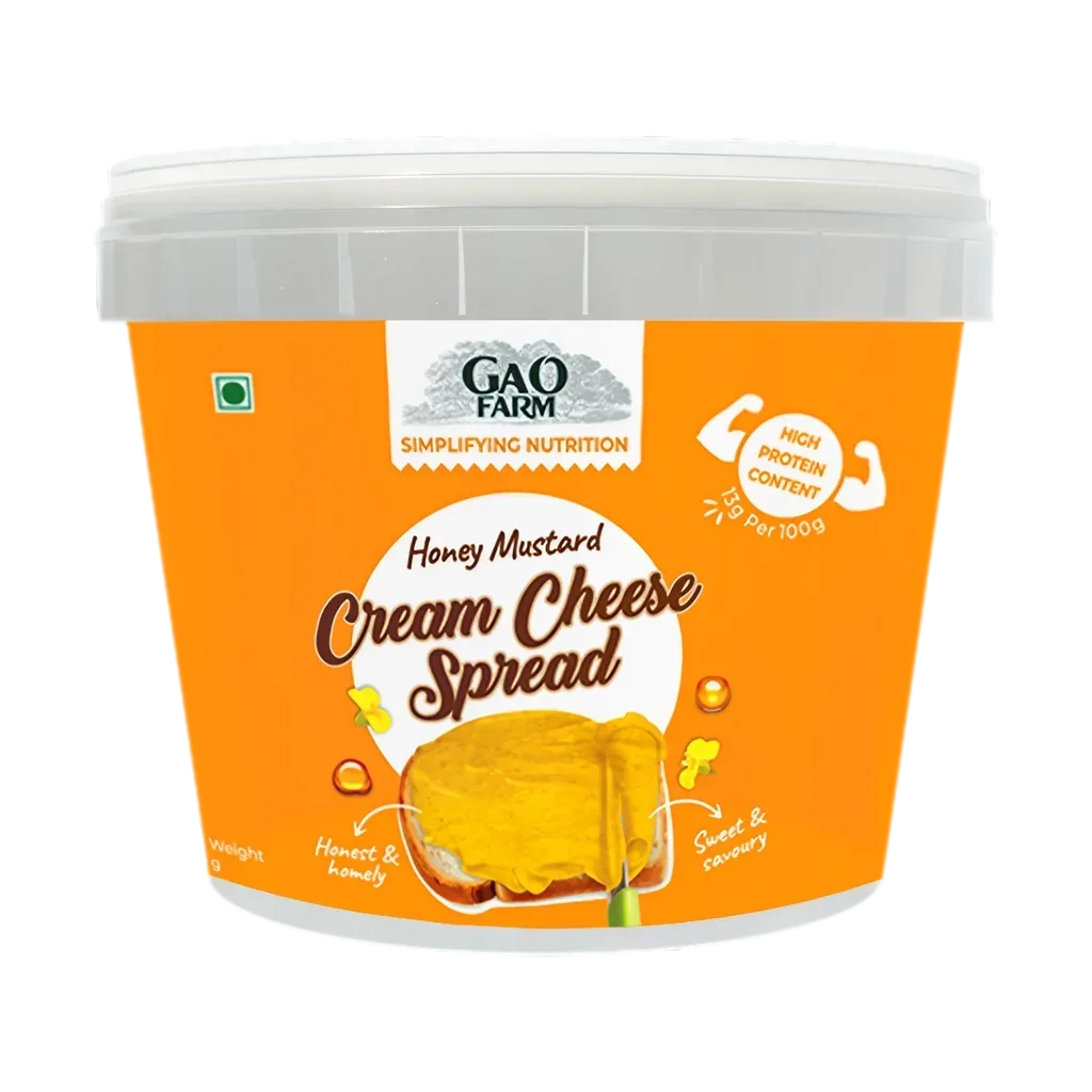 High protein honey mustard cream cheese