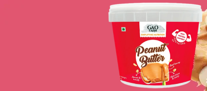 Classic flavour high protein peanut butter